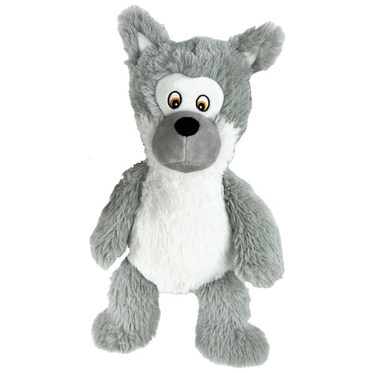 PELUCHE LOUP GRIS 26 CM (MJ40621)