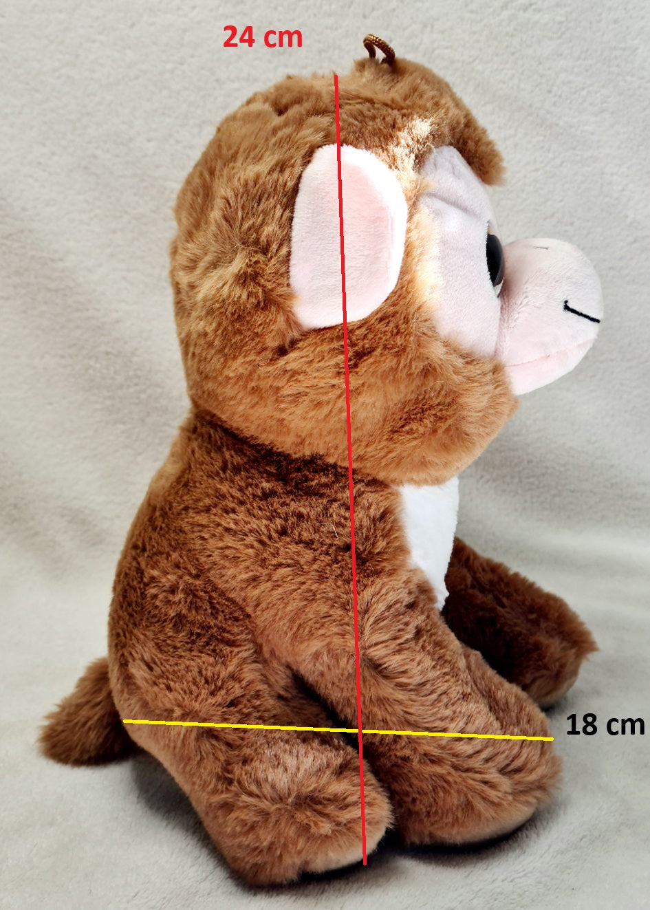 PELUCHE ANIMAUX SAUVAGES 25 CM X 6 PCS (MJ40652) 60