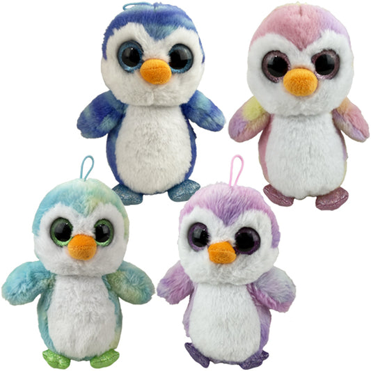 PELUCHE PINGOUIN TIE AND DYE 20 CM (MJ40706) 108