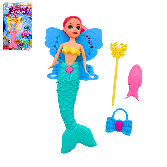 SIRENE 20 CM AVEC AILES ET 3 ACCESSOIRES (BG41932) 192