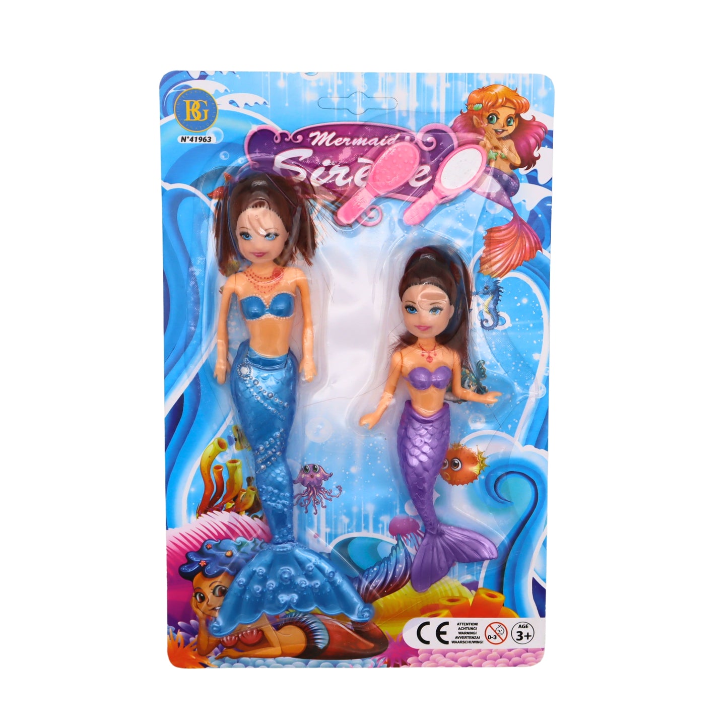 SIRENE ARTICULEE 2 PCS 21/16 CM (BG41963)