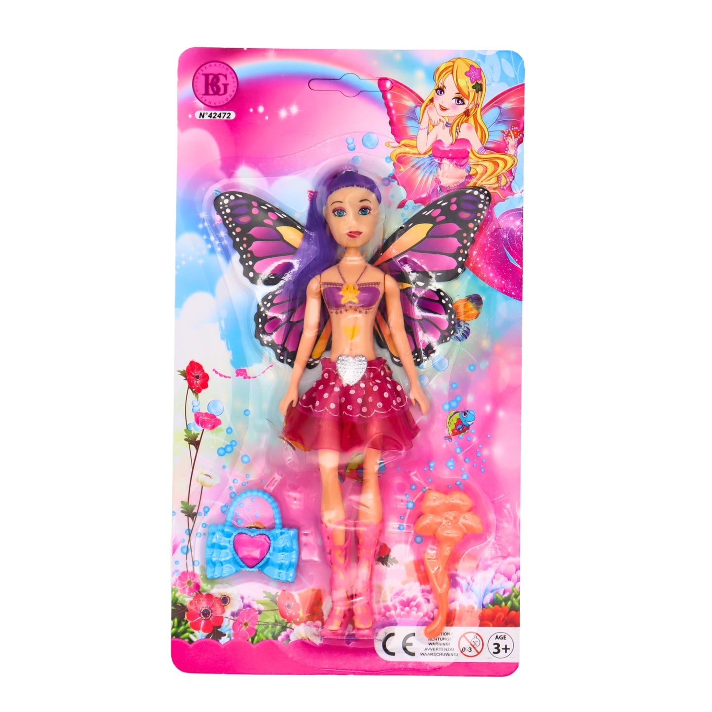 POUPEE FEE ARTICULEE 19 CM (BG42472) 24/216