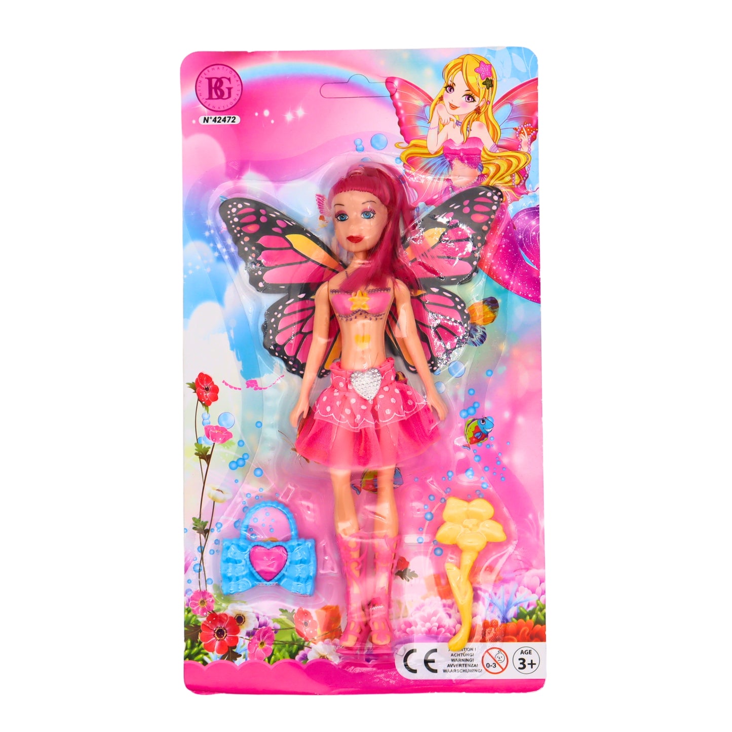 POUPEE FEE ARTICULEE 19 CM (BG42472) 24/216