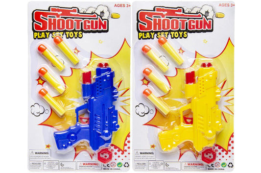 PISTOLET 4 FLECHES MOUSSES (LG4549) 60/120