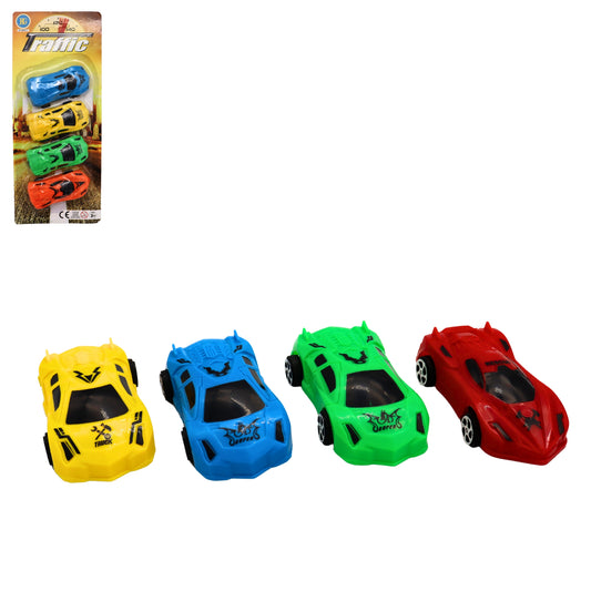 VOITURE DE COURSE 4 PCS (BG49877) 192