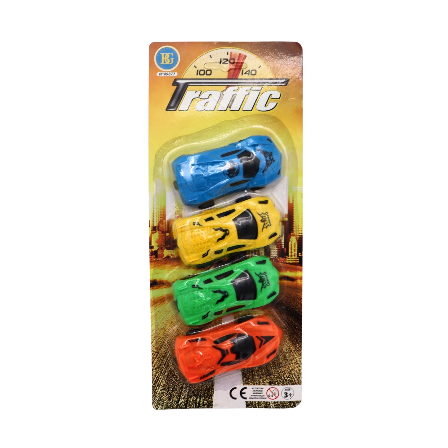 VOITURE DE COURSE 4 PCS (BG49877) 192