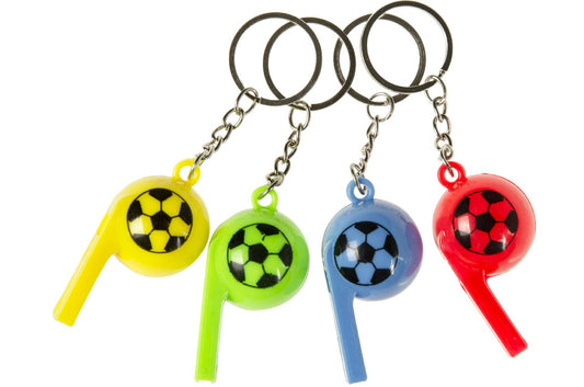 PORTE CLE SIFFLET FOOT COULEUR X12PCS (LG7513) 48/2400