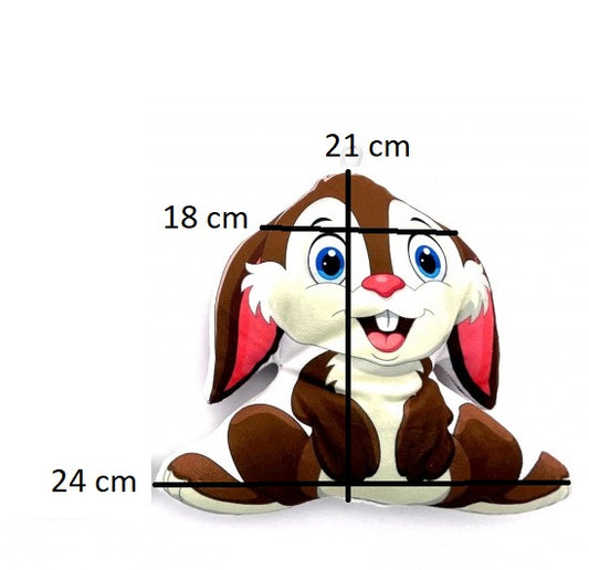 PELUCHE LAPIN 21 CM X 12 PCS (BG79461)