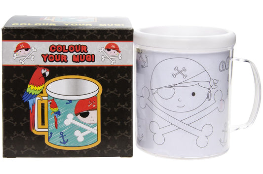 TASSE DESSIN A COLORIER PIRATE (LG8200) 144/36