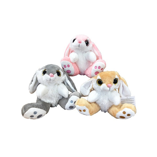 PELUCHE LAPIN 27 CM (MJ5503) 6/42