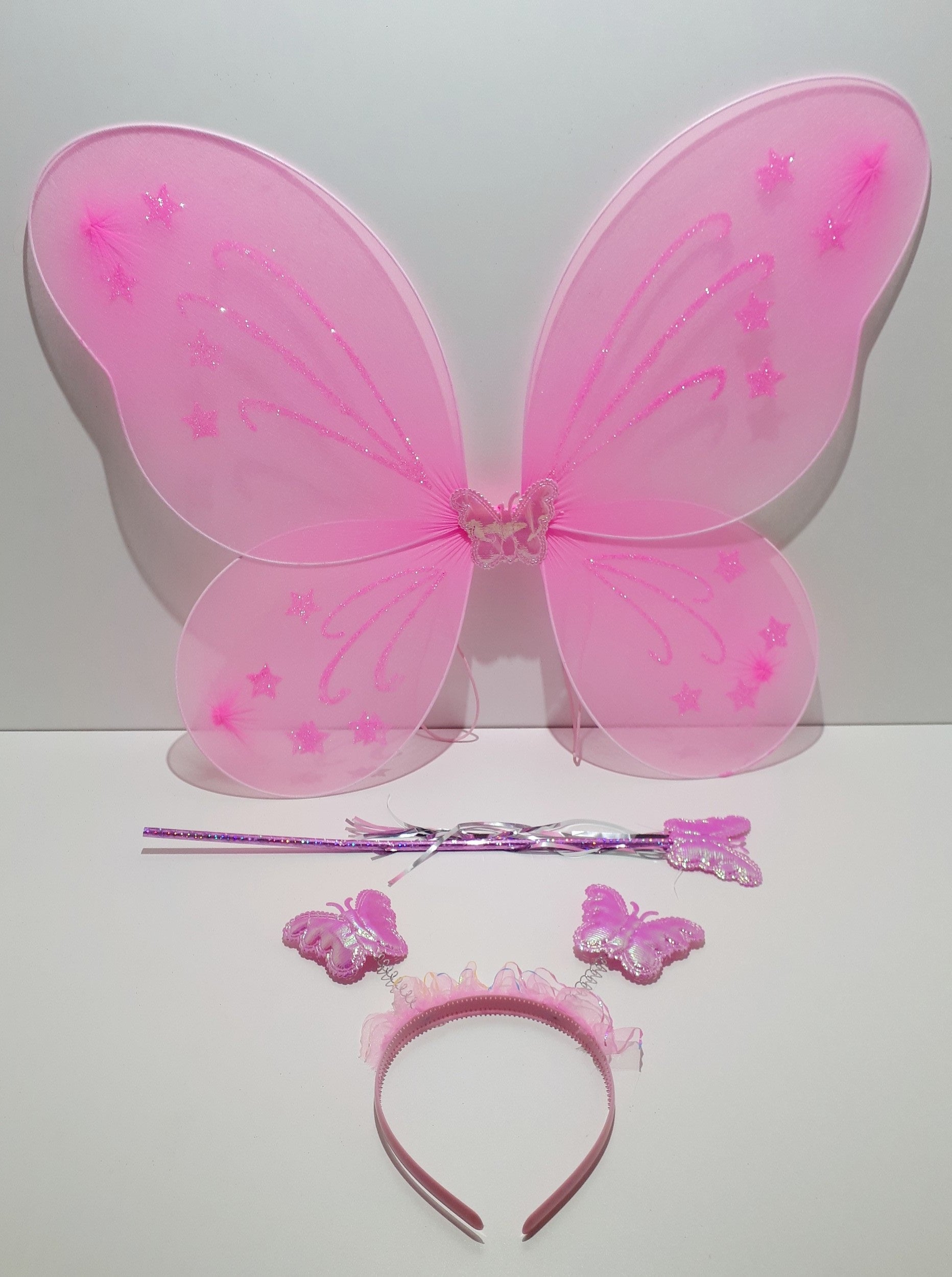 Écharpe Ailes De Papillon Enfant - Violet Doux Et Léger Pour Spectacles Et Fêtes