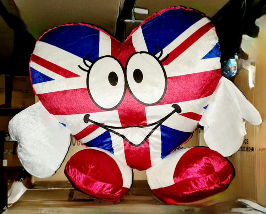 GROSSE PELUCHE COEUR ANGLAIS GM (JP1624)