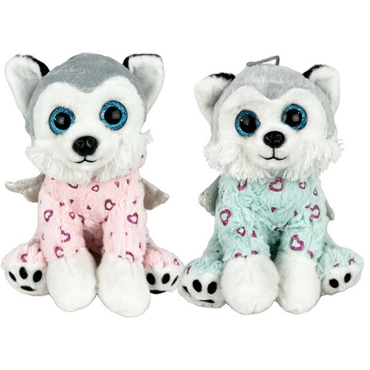 PELUCHE HUSKY DEGUISE 23 CM (MJ40461) 6/48