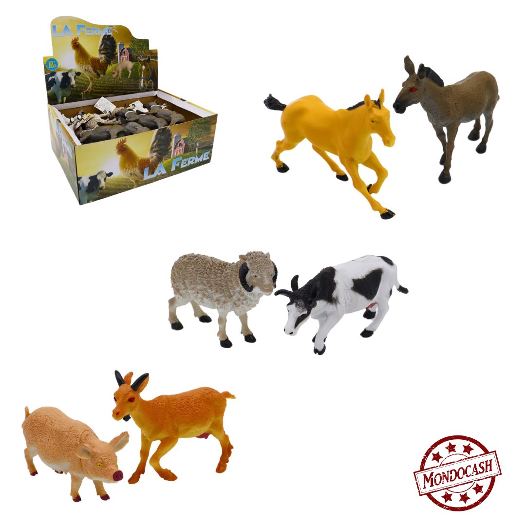 ANIMAL FERME X24PCS (BG12376)