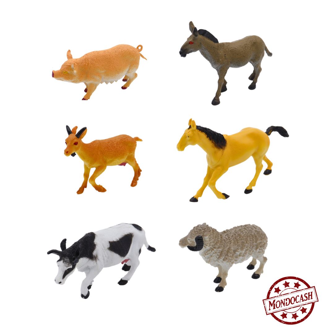 ANIMAL FERME X24PCS (BG12376)