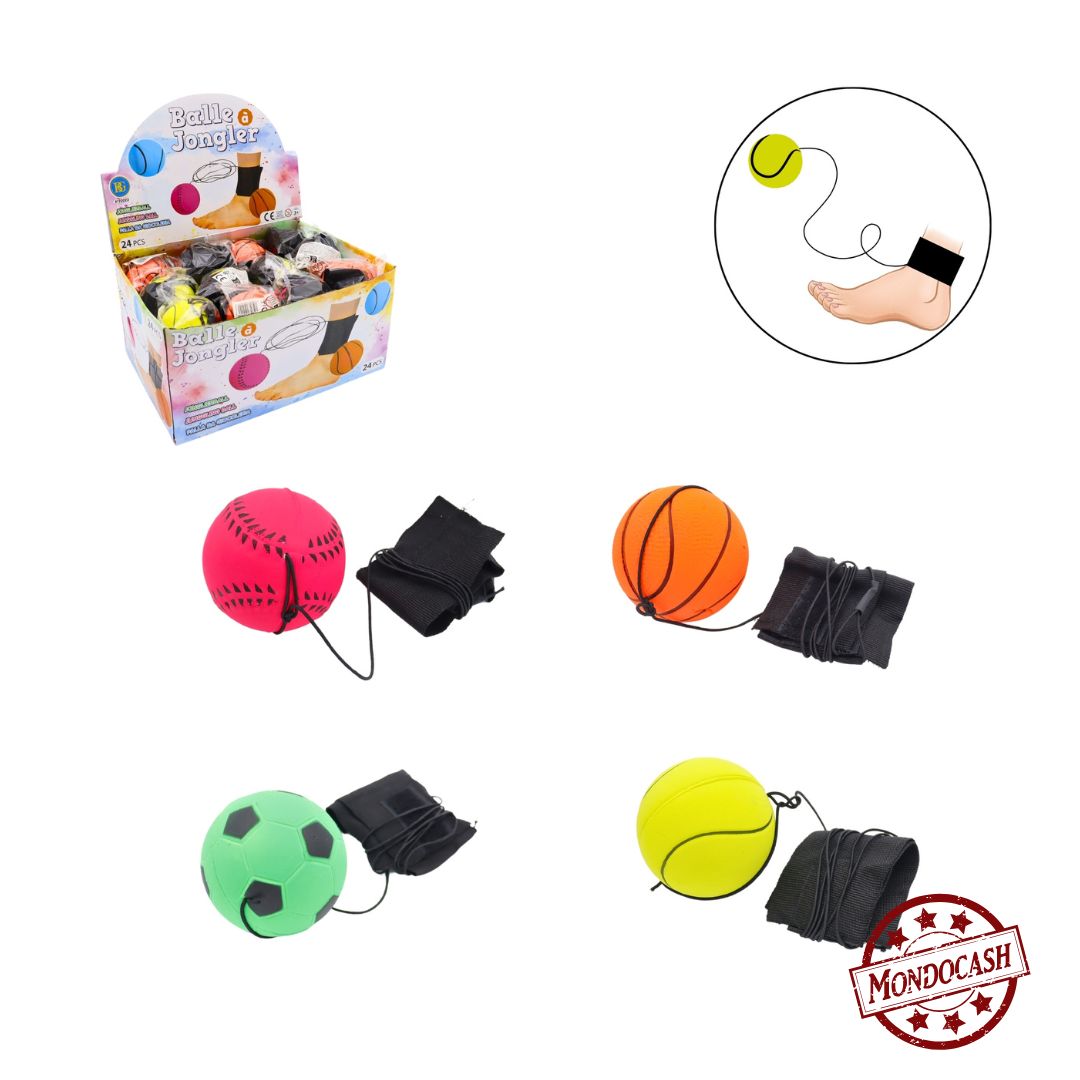 BALLE A JONGLER 6CM X24PCS (BG22023) 144/24