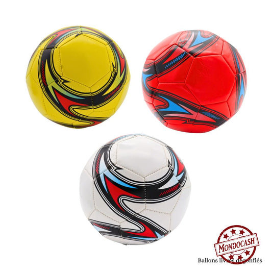BALLON FOOT COULEUR 25CM (BG22887) 48/12