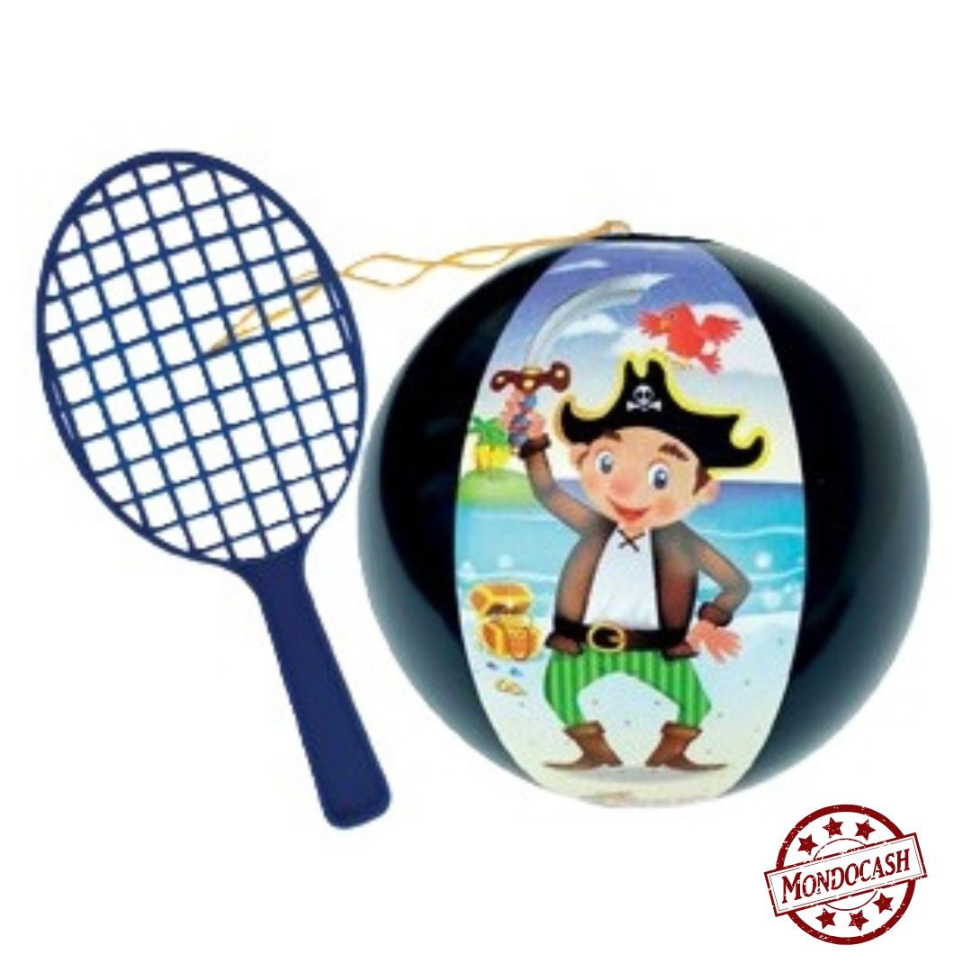 TAPE BALLE PIRATE NOIR X12PCS (CO12909)