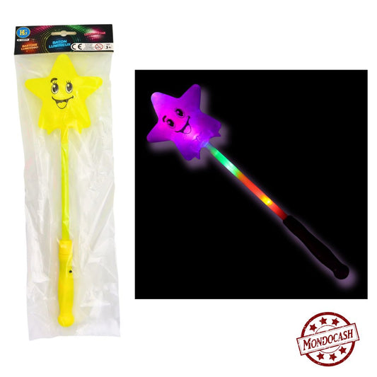 BATON LUMINEUX ETOILE 38CM (BG16039) 48/144