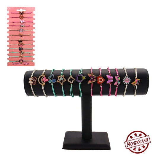 BRACELET CHARMES X12PCS (BG32732) 576/288/12