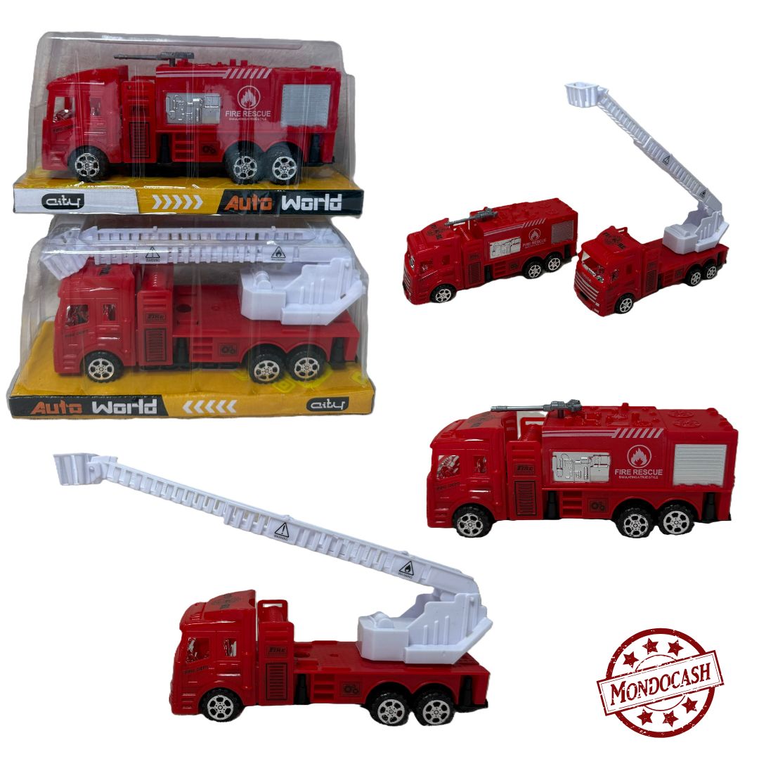 CAMION POMPIER 17CM FR (MJ70208) 144/24