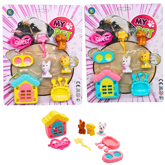 CHIEN 3 PCS AVEC 5 ACCESSOIRES (BG11607) 144
