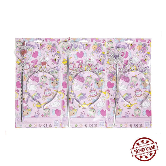 DIADEME ET BAGUETTE X12PCS (LG0629) 240