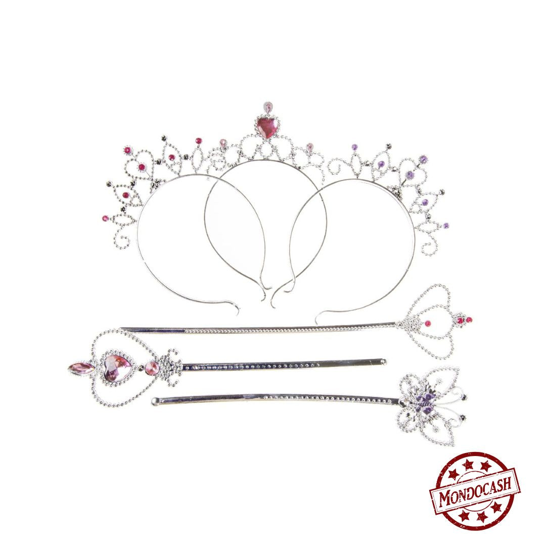 DIADEME ET BAGUETTE X12PCS (LG0629) 240