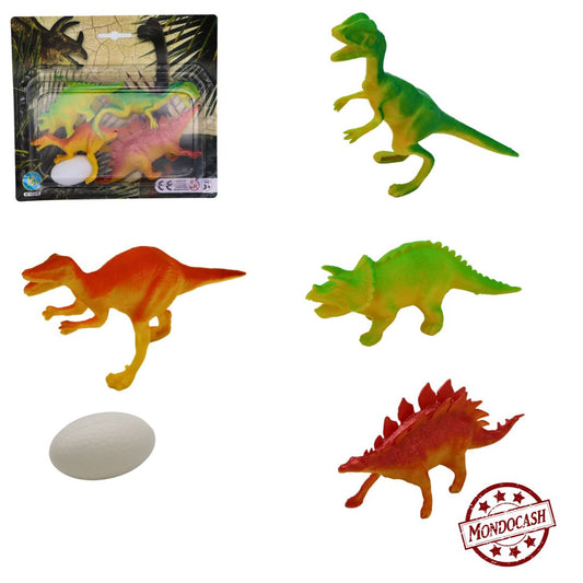 DINOSAURE 4 PCS AVEC OEUF (BG10372) 24/144