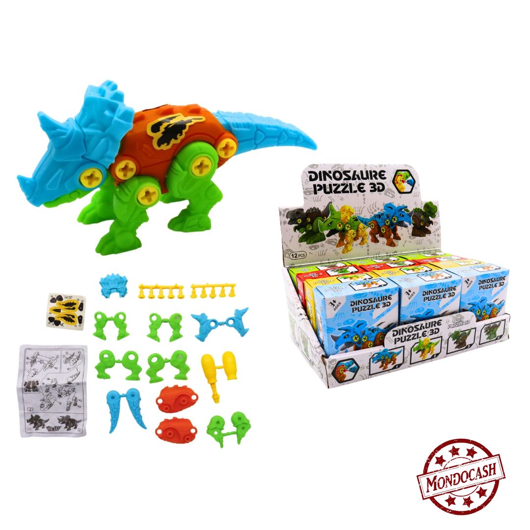 DINOSAURE A CONSTRUIRE X12PCS (BG23907) 288/12