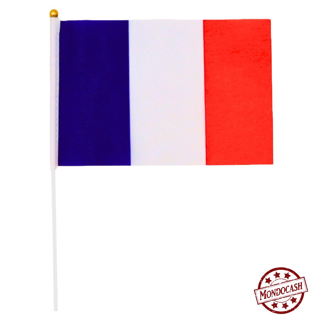 DRAPEAU FRANCE 14 X 21 CM (BG62203) 60/600/2400