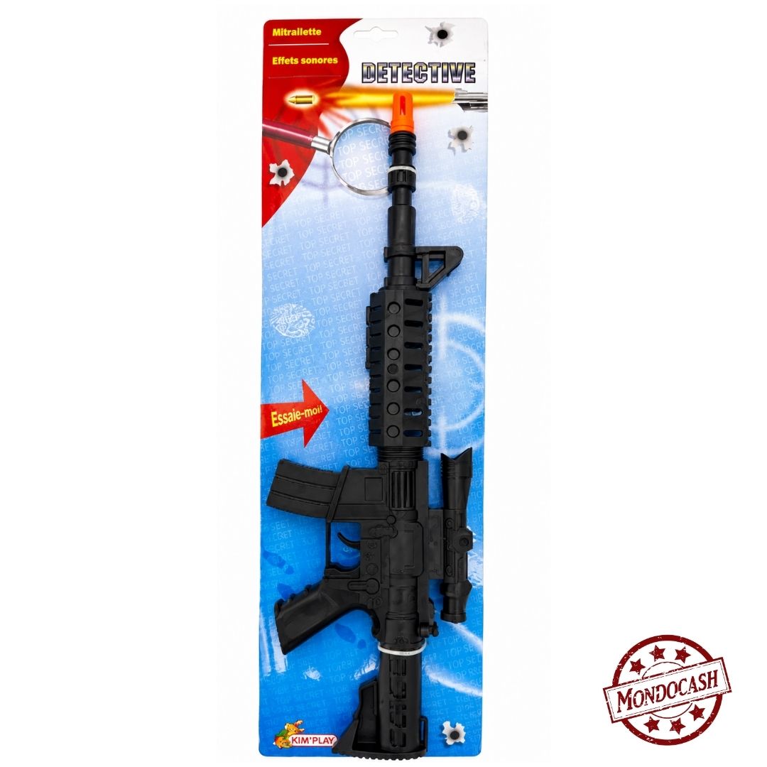 FUSIL BRUITEUR ETINCELLES 45 CM (CO300032) 144/24