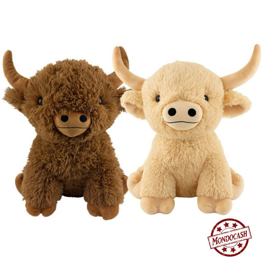 GROSSE PELUCHE BUFFLE 60CM (MJ80740) 6