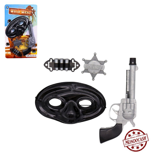 PISTOLET COWBOY MASQUE (BG26434)