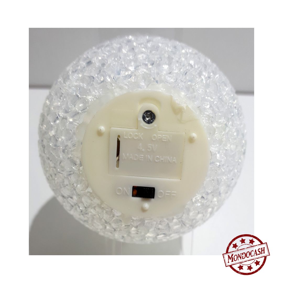 LAMPE LED BOULE 8 CM X12PCS (BG15759) 24/288