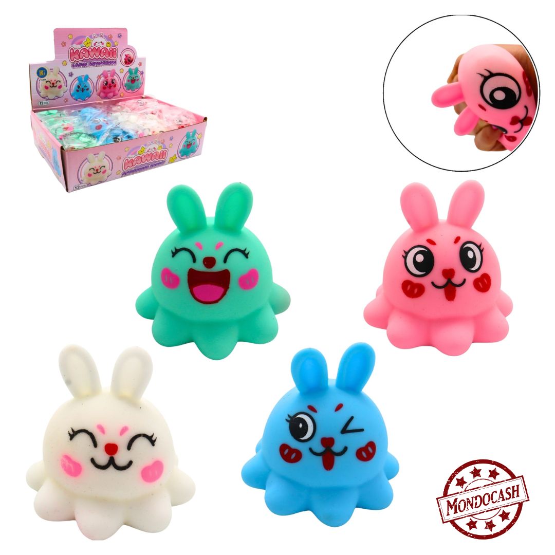 LAPIN KAWAII ANTISTRESS 8,5 CM X12PCS (BG12666) 288