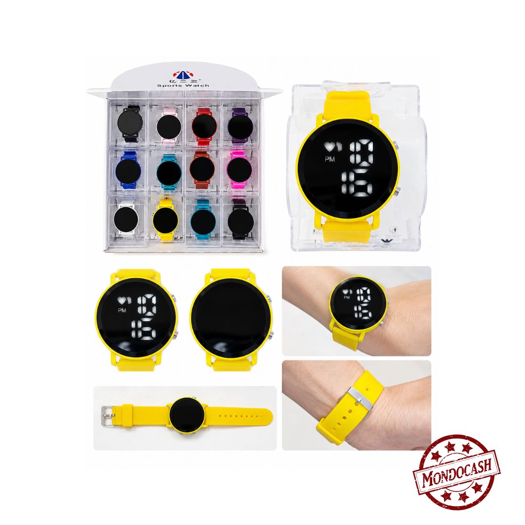 MONTRE MIXTE BRACELET SILICONE  (TF121348) 12