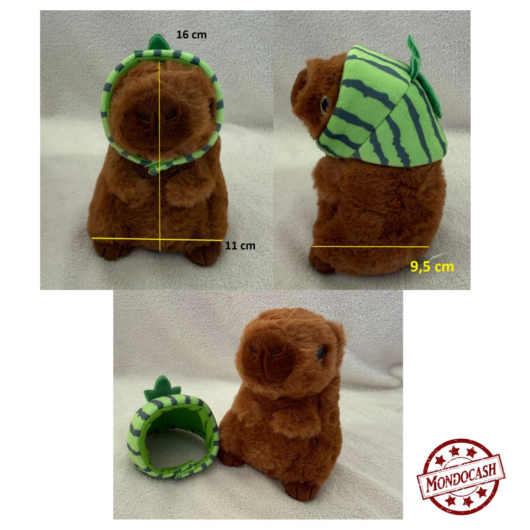 PELUCHE CAPYBARA FOULARD 15CM 4A (MJ30455) 144/24