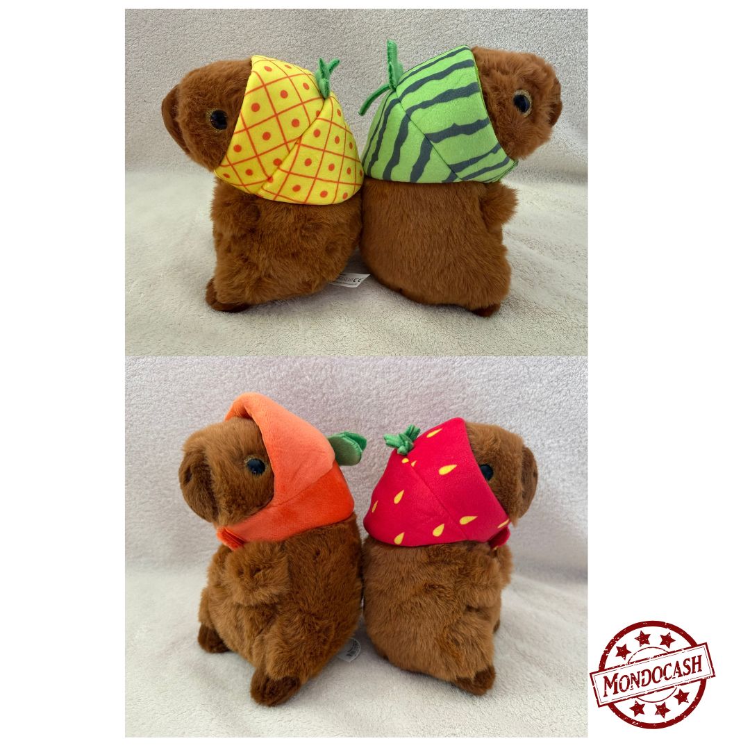 PELUCHE CAPYBARA FOULARD 15CM 4A (MJ30455) 144/24