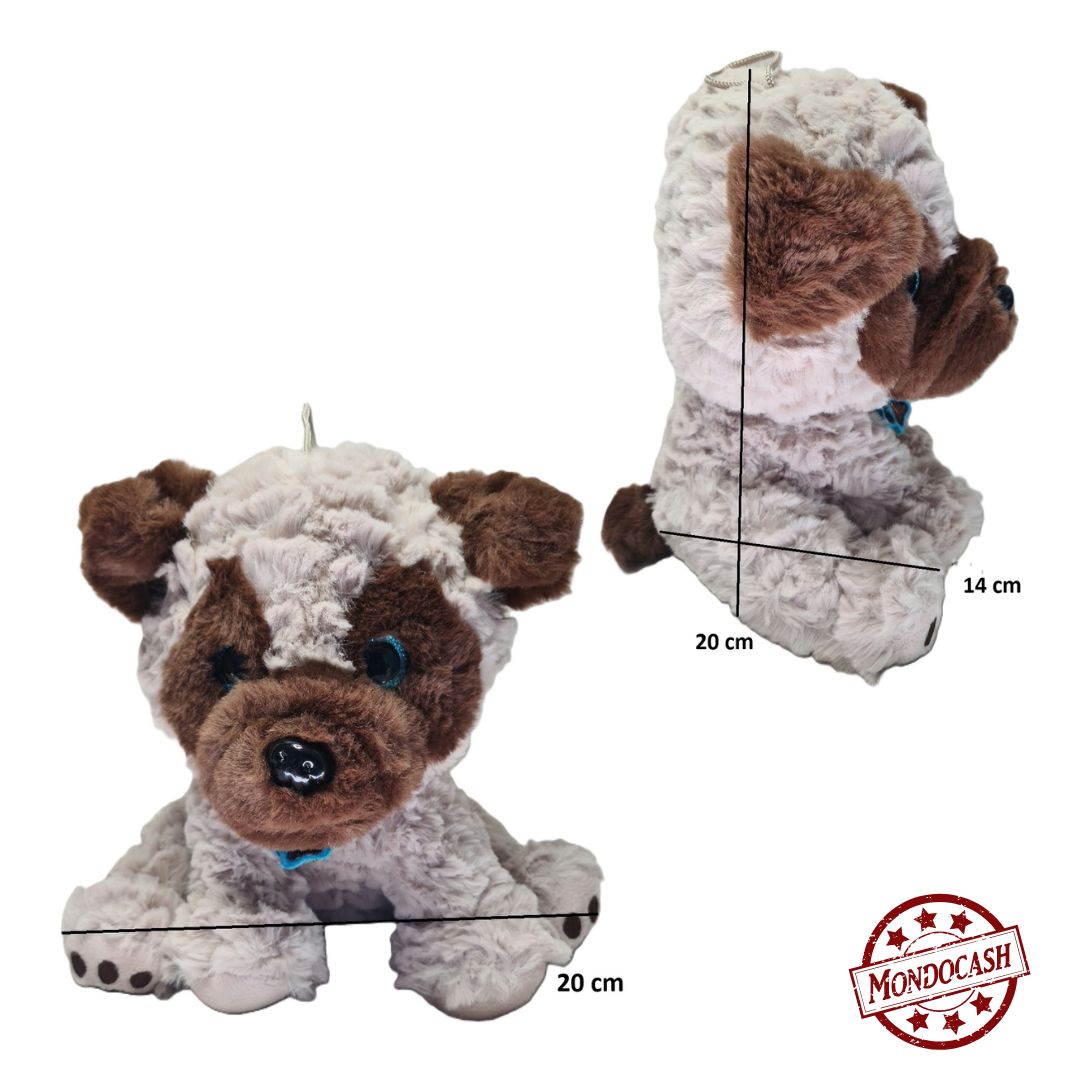 PELUCHE CHIEN BOUCLETTE 20 CM (MJ40751) 72
