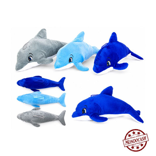 PELUCHE DAUPHIN 30 CM X 12 PCS (MJ2298)