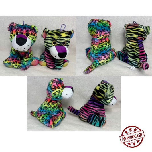 PELUCHE JUNGLE FLUO 20 CM 4A X12PCS (LG1949) 120