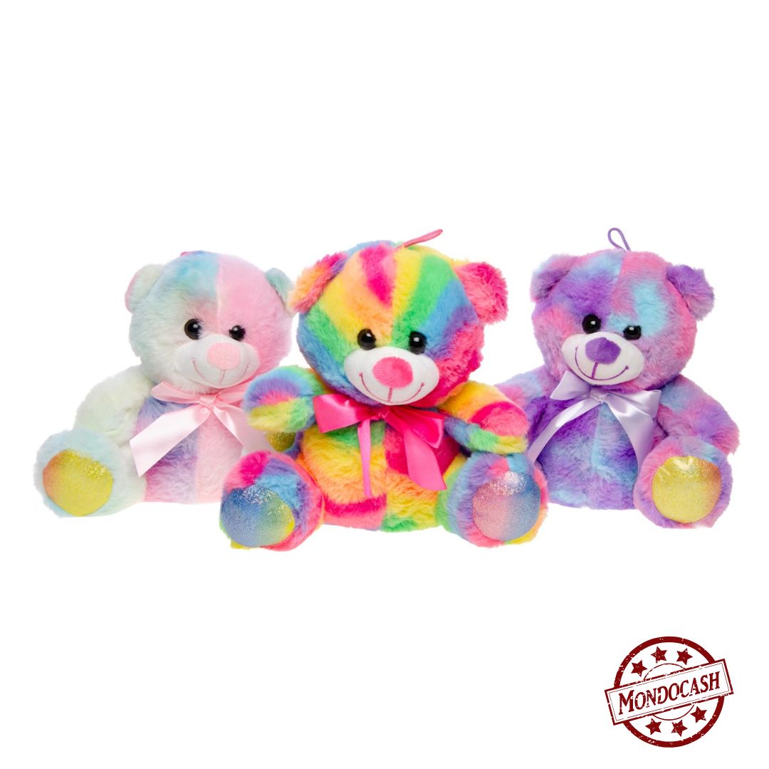 PELUCHE OURS ASSIS MULTICOLORE (LG1948) 96