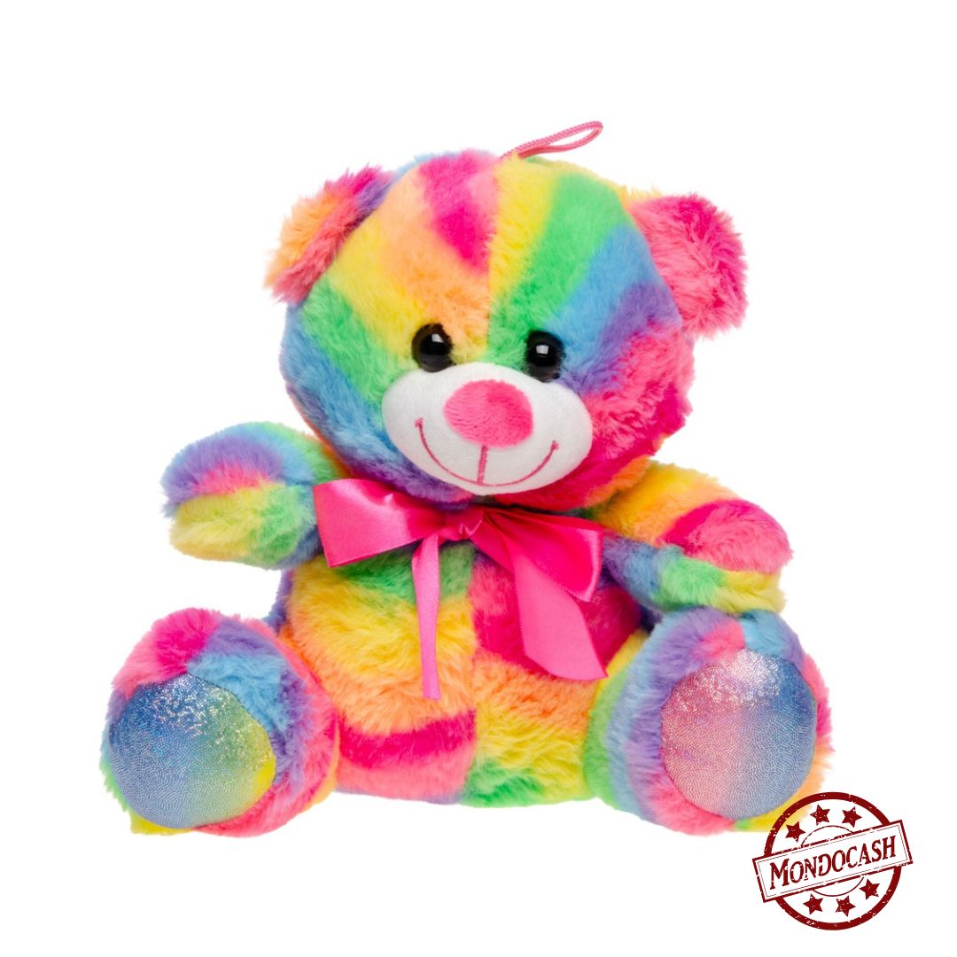 PELUCHE OURS ASSIS MULTICOLORE (LG1948) 96