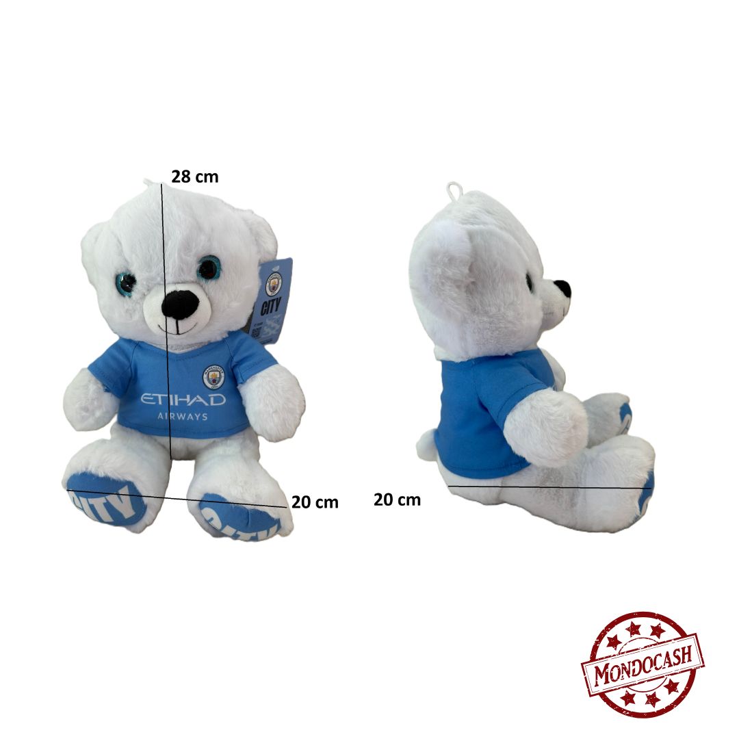 PELUCHE OURS MANCHESTER CITY 28 CM (MJCITY11713) 36