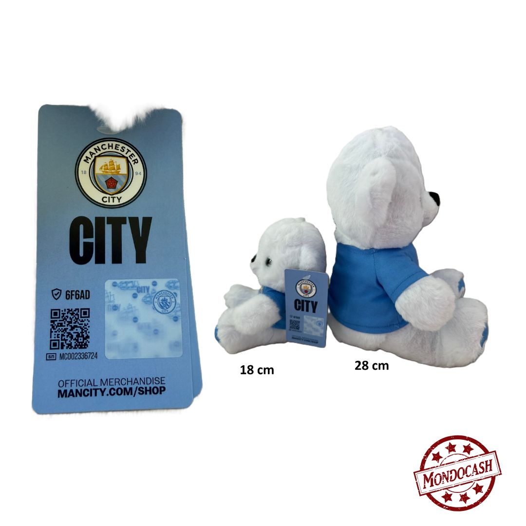 PELUCHE OURS MANCHESTER CITY 28 CM (MJCITY11713) 36