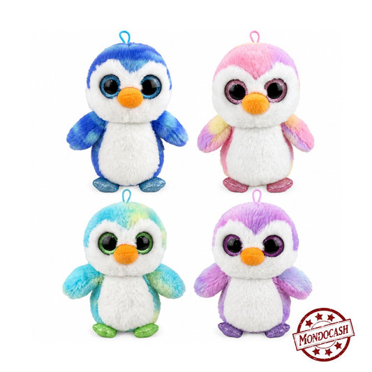 PELUCHE PINGOUIN TIE AND DYE 20 CM (MJ40706) 108