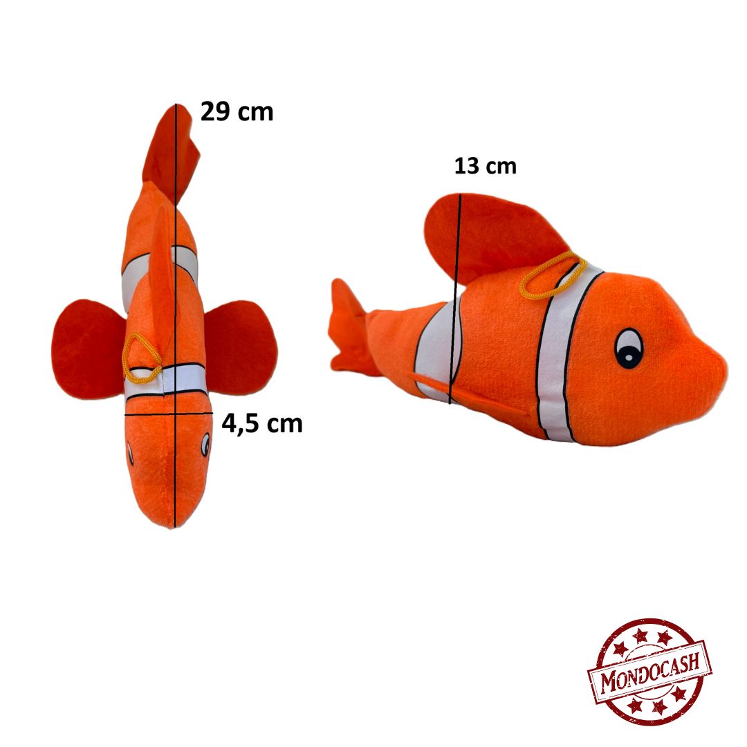 PELUCHE POISSON CLOWN 29 CM X12PCS (MJ30202) 300/12