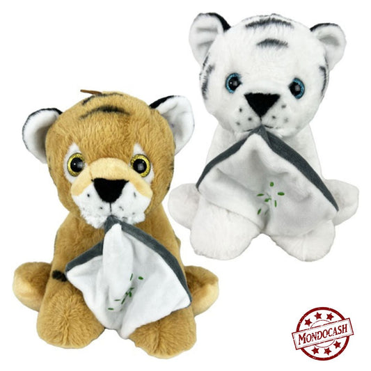 PELUCHE TIGRE COUVERTURE 2A 20CM (MJ40522) 72