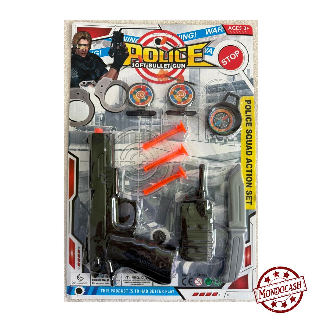 PISTOLET 8 ACCESSOIRES (MJ70161) 96/24